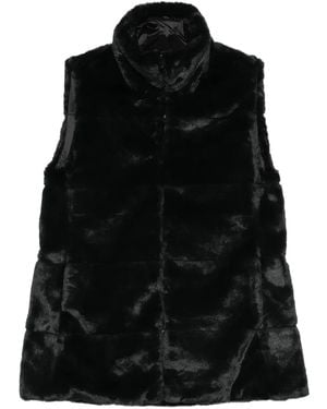 Save The Duck Faux-Fur Vest - Black