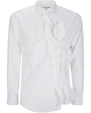 Comme des Garçons Shirt Woven - White
