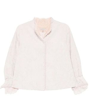 Shiatzy Chen Jacquard Shirt - White