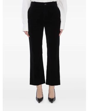 Saint Laurent Velvet Pants - Black