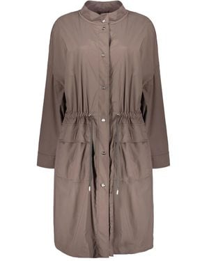 Herno Drawstring Parka - Brown