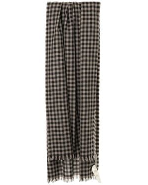 Rick Owens Sciarpa Concordians Follo - Nero