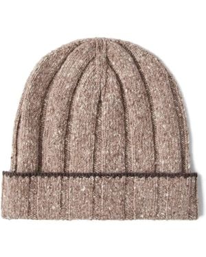 Brunello Cucinelli Gorro de cachemira - Marrón