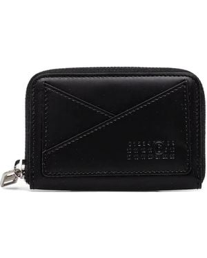 MM6 by Maison Martin Margiela Japanese 6 Zip-Around Wallet - Black