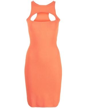 DSquared² Strickkleid Mit Cut-Out - Orange