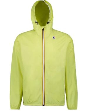 K-Way Le Vrai 3.0 Hooded Jacket - Green