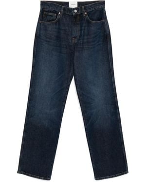 Reformation Val 90's Straight-Leg Jeans - Blue