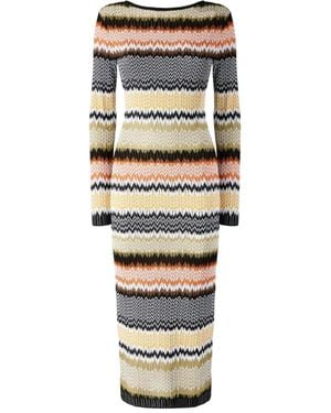 Missoni Striped Midi Dress - Yellow