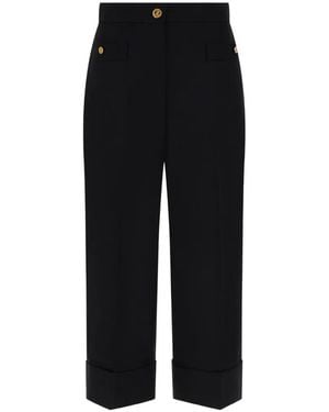 Thom Browne Hopsack-Hose - Blau