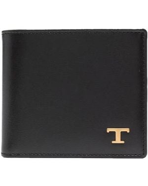 Tod's 二つ折り財布 - ブラック