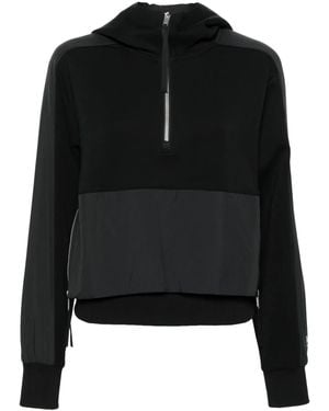 Moose Knuckles Mixmedia Hoodie - Black