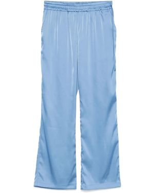 Scotch & Soda Wide-Leg Trousers - Blue