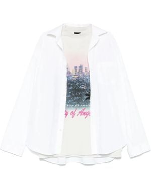 Balenciaga ロングスリーブ シャツ - ホワイト