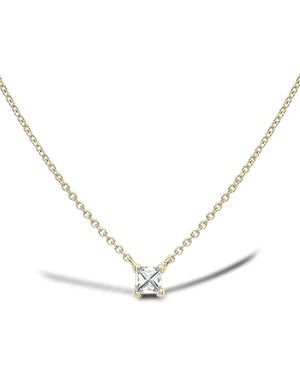 Pragnell 18Kt Rockchic Diamond Solitaire Necklace - Natural