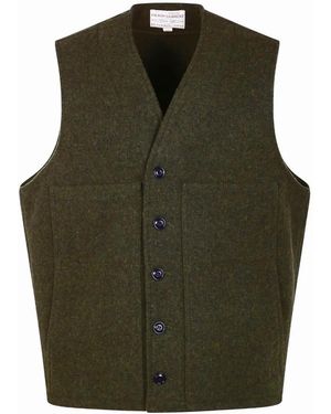 Filson Gilet Con Tasche E Bottoni - Verde