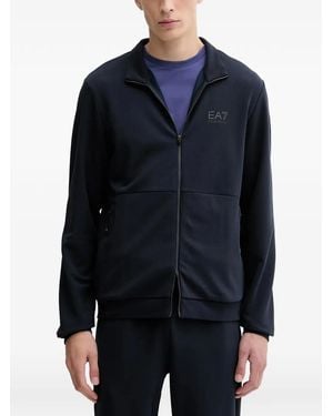 EA7 Survêtement À Détail De Logo (2 Pièces) - Blue