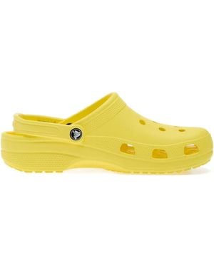Crocs™ Classic Perforated Clogs - Yellow