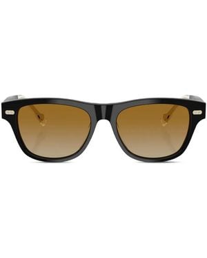 Brunello Cucinelli Gradient-Lenses Sunglasses - Natural