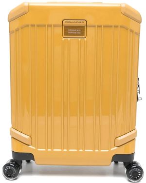 Piquadro Maleta Pop De Canalé - Amarillo