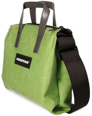 Freitag Ruby Logo-Patch Tote Bag - Green