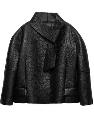 Prada Jacke Aus Nappaleder - Schwarz
