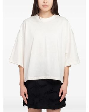 Minimum Mira T-Shirt Im Oversized-Look - Weiß