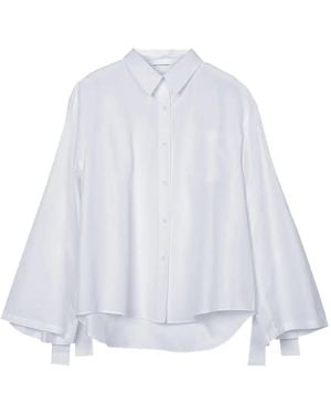 【正規品】Cecilie Bahnsen ホワイト 半袖トップス　us4サイズ Cecilie Bahnsen Videl トップ | ホワイト | FARFETCH JP