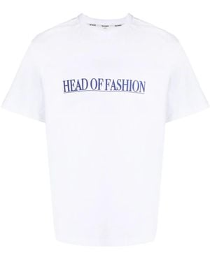 Sunnei T-Shirt Mit Logo-Patch - Weiß