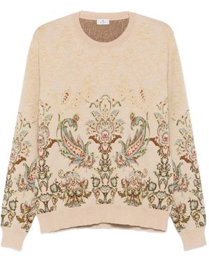 Etro Jersey con motivo de cachemira - Neutro