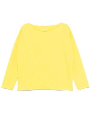 Juvia Cotton-Blend T-Shirt - Yellow