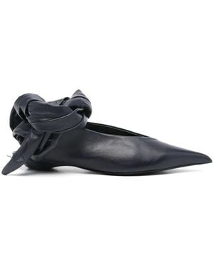 Mugler Knot Fang パンプス - ブルー