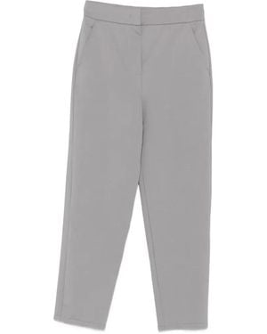 Max Mara Straight-Leg Pants - Grey
