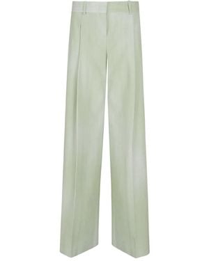 Ermanno Scervino Pleat-Detailed Trousers - Green