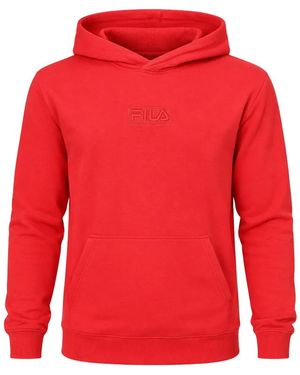 Fila Bentinci Hoodie Met Geborduurd Logo - Rood
