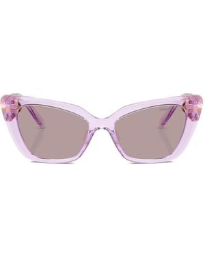 Swarovski Cat-Eye Sunglasses - Pink