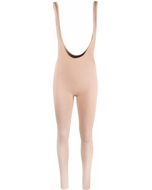 ANDREADAMO リブニットパンツ - ホワイト