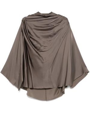 Rick Owens Claudette Bluse - Braun