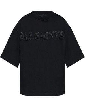 AllSaints Organic Cotton T-Shirt - Black