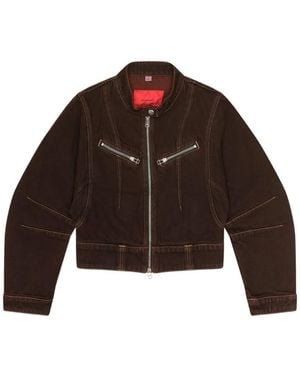 Eckhaus Latta Signal Jacket - Brown