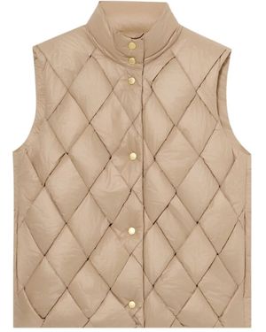 Brooks Brothers 3D Padded Gilet - Natural