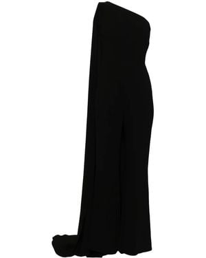 Isabel Sanchis Combinaison À Une Épaule - Noir