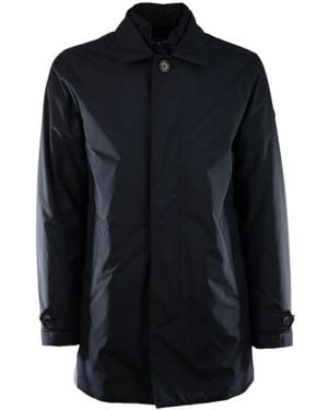 Heskimo Button-Fastening Shirt Jacket - Blue