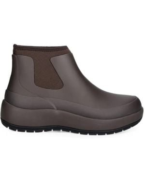 Rains Chunky-Sole Ankle Boots - Brown