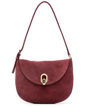 SAVETTE Borsa A Spalla Tondo Hobo Piccola - Viola