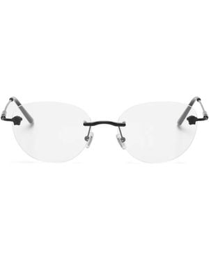 Versace Occhiali Medusa Con Montatura A Giorno - Bianco
