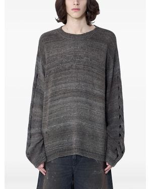 Our Legacy Open-Knit Jumper - Grey