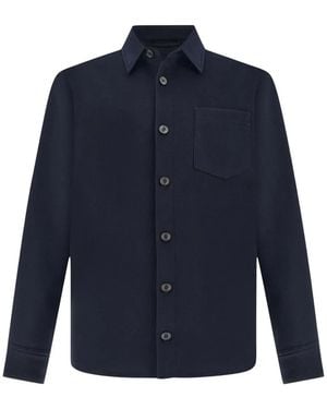 Paul & Shark Cashmere Overshirt - Blue