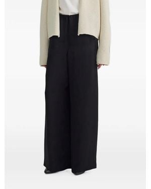TAIGA TAKAHASHI Easy Palazzo Trousers - Black