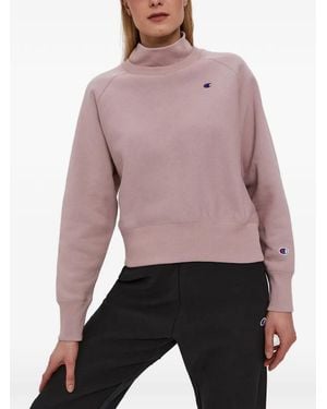 Champion High-Neck Sweatshirt - Pink