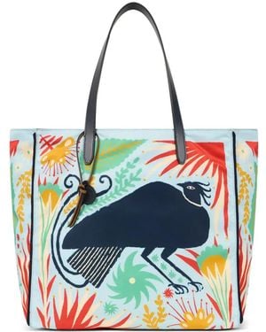 Etro Bolso Shopper Tabby Booth Unfold Me - Azul